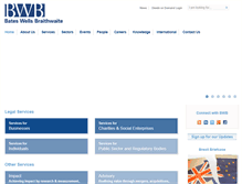 Tablet Screenshot of bwbllp.com